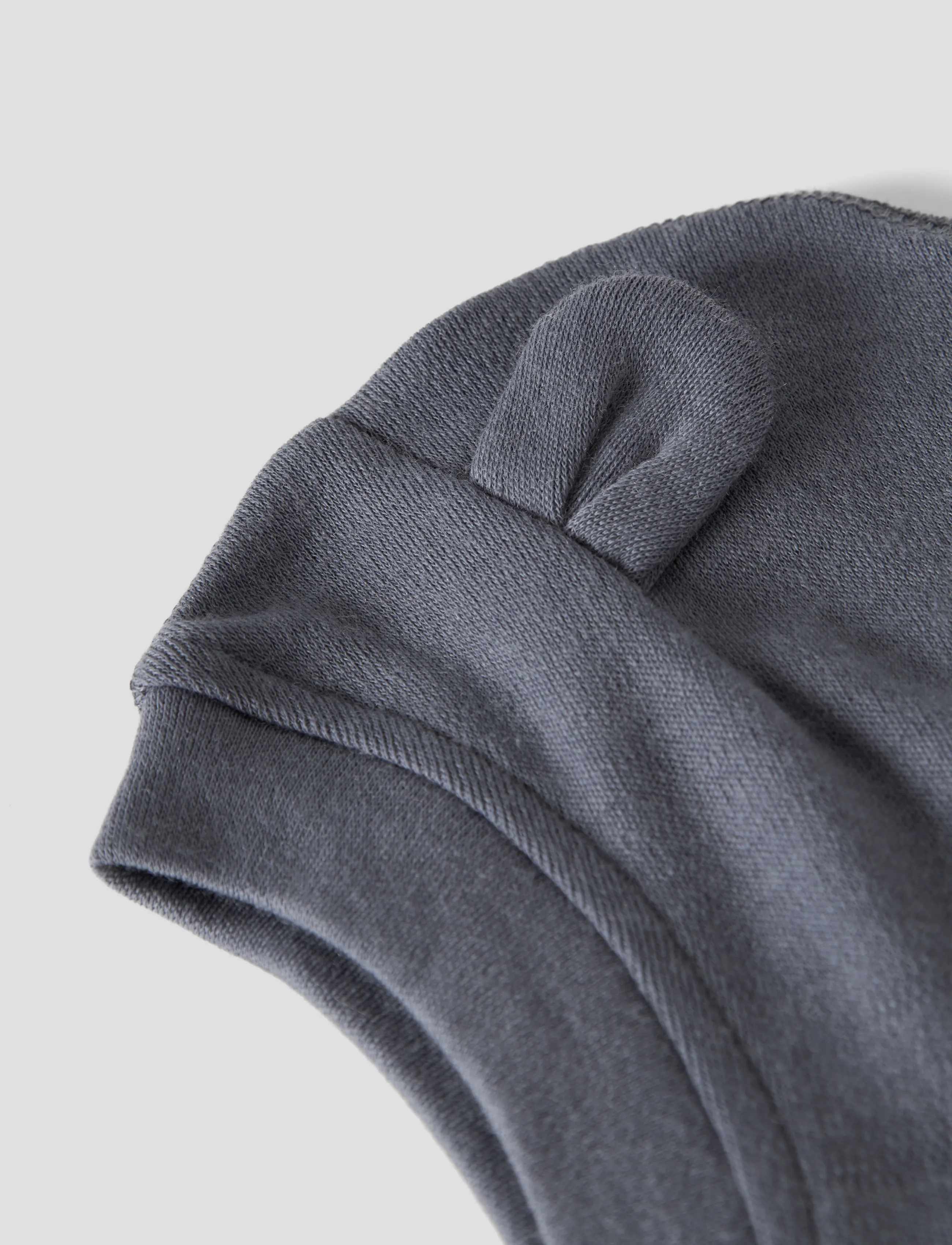 name it - NBMWILLIT WOOL BALACLAVA W/EARS - winteraccessoires - folkstone gray - 3