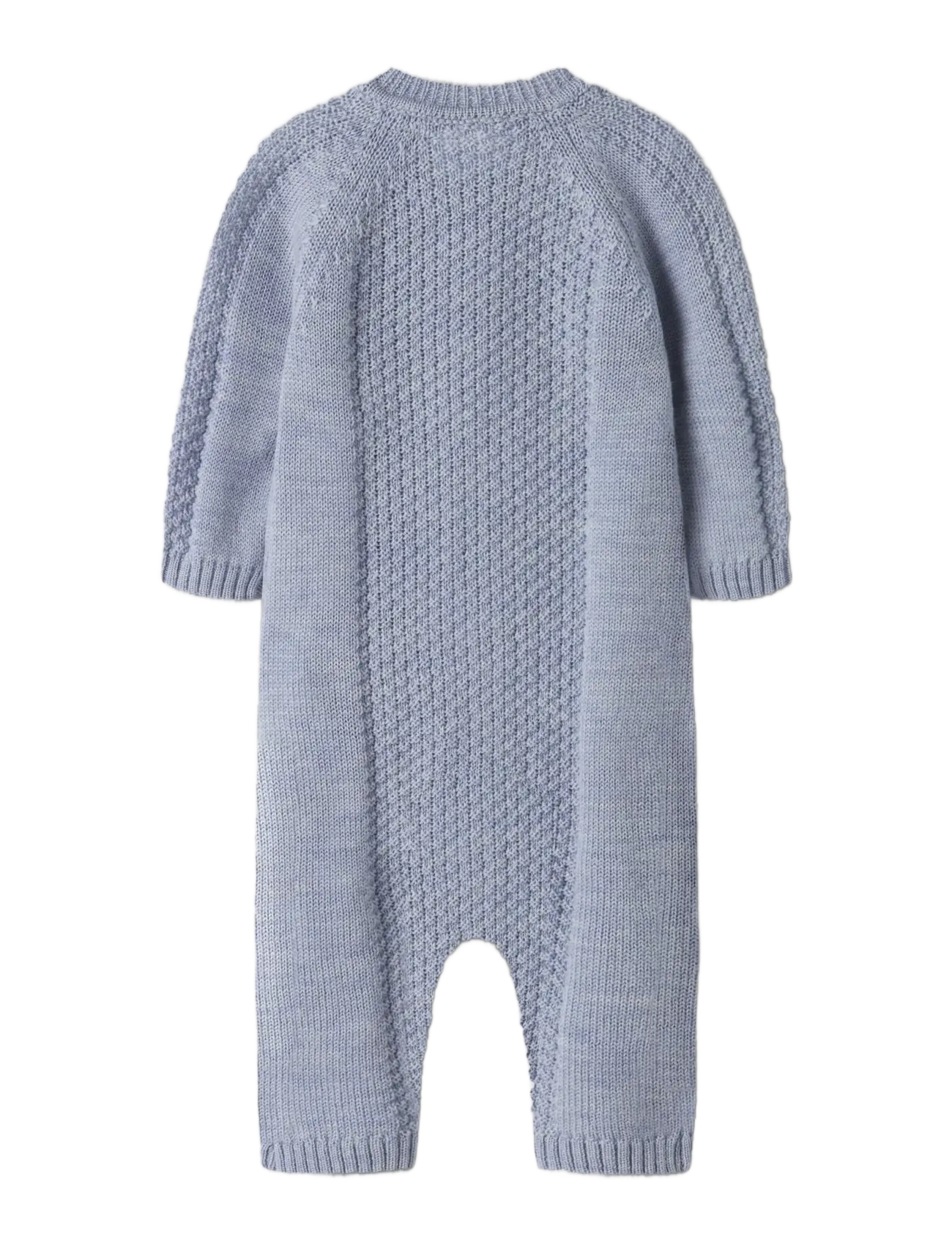 name it - NBMWRILLA WOOL LS KNIT SUIT - funkionsunterwäsche - baby - eventide - 1
