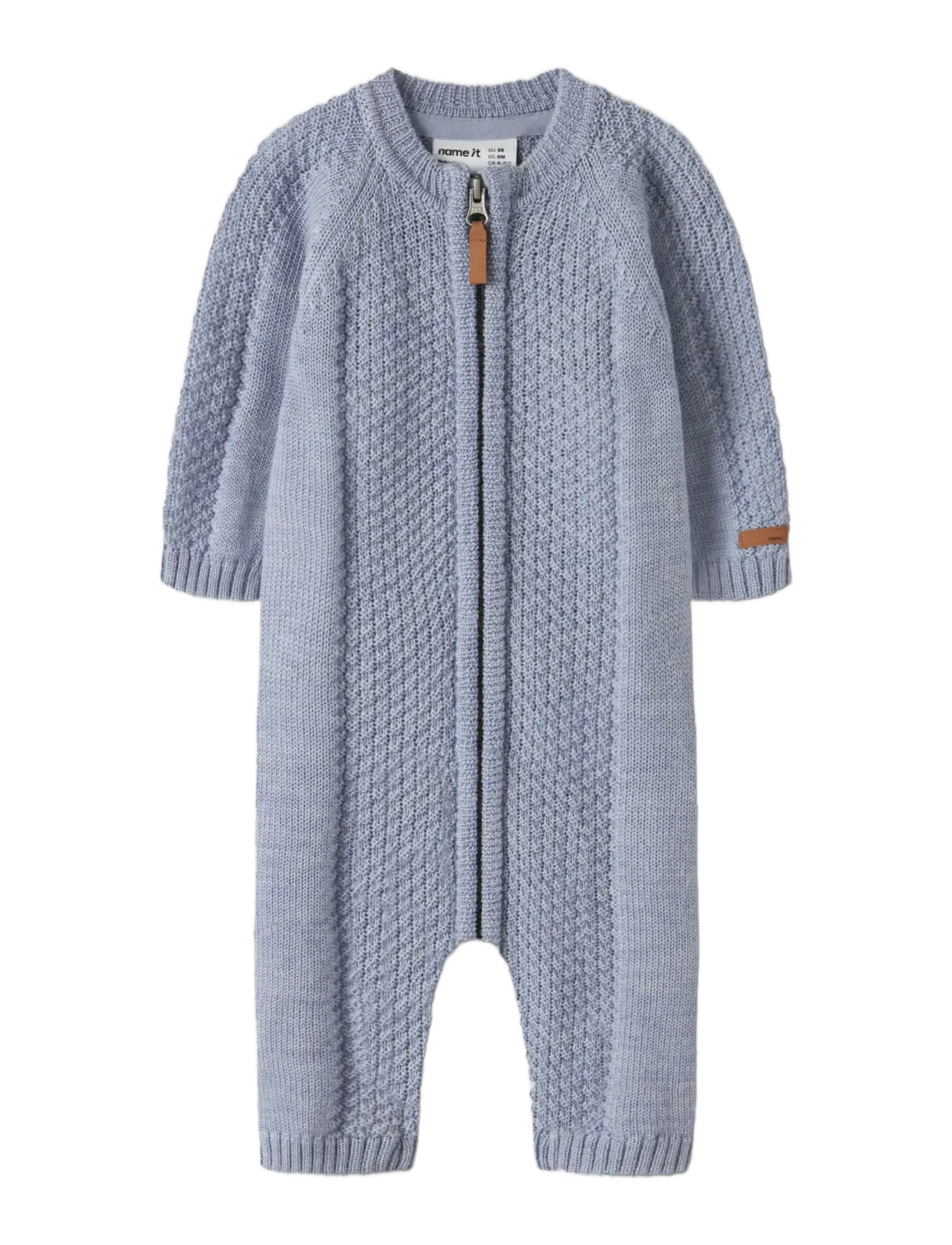 name it - NBMWRILLA WOOL LS KNIT SUIT - funkionsunterwäsche - baby - eventide - 2