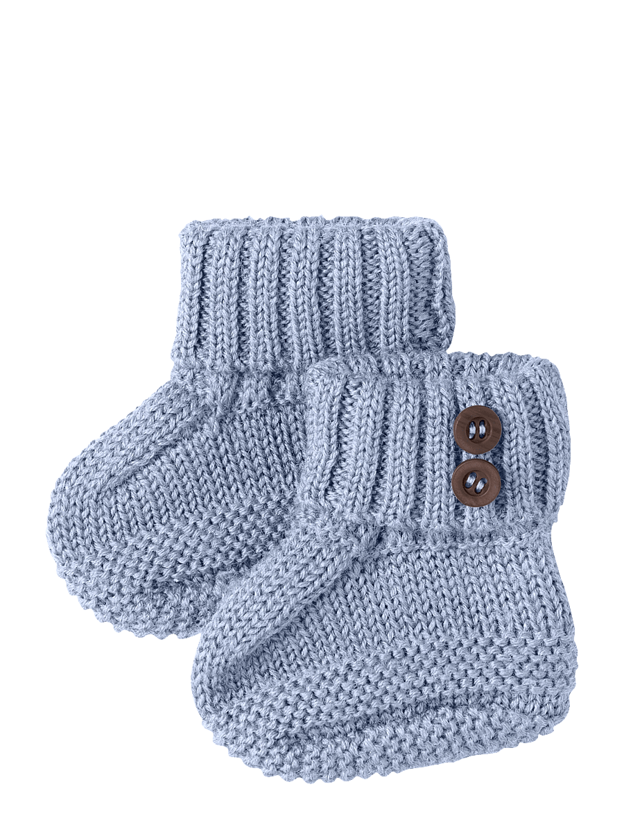 name it - NBMWRILLA WOOL KNIT SLIPPERS - baby-schuhe - eventide - 0
