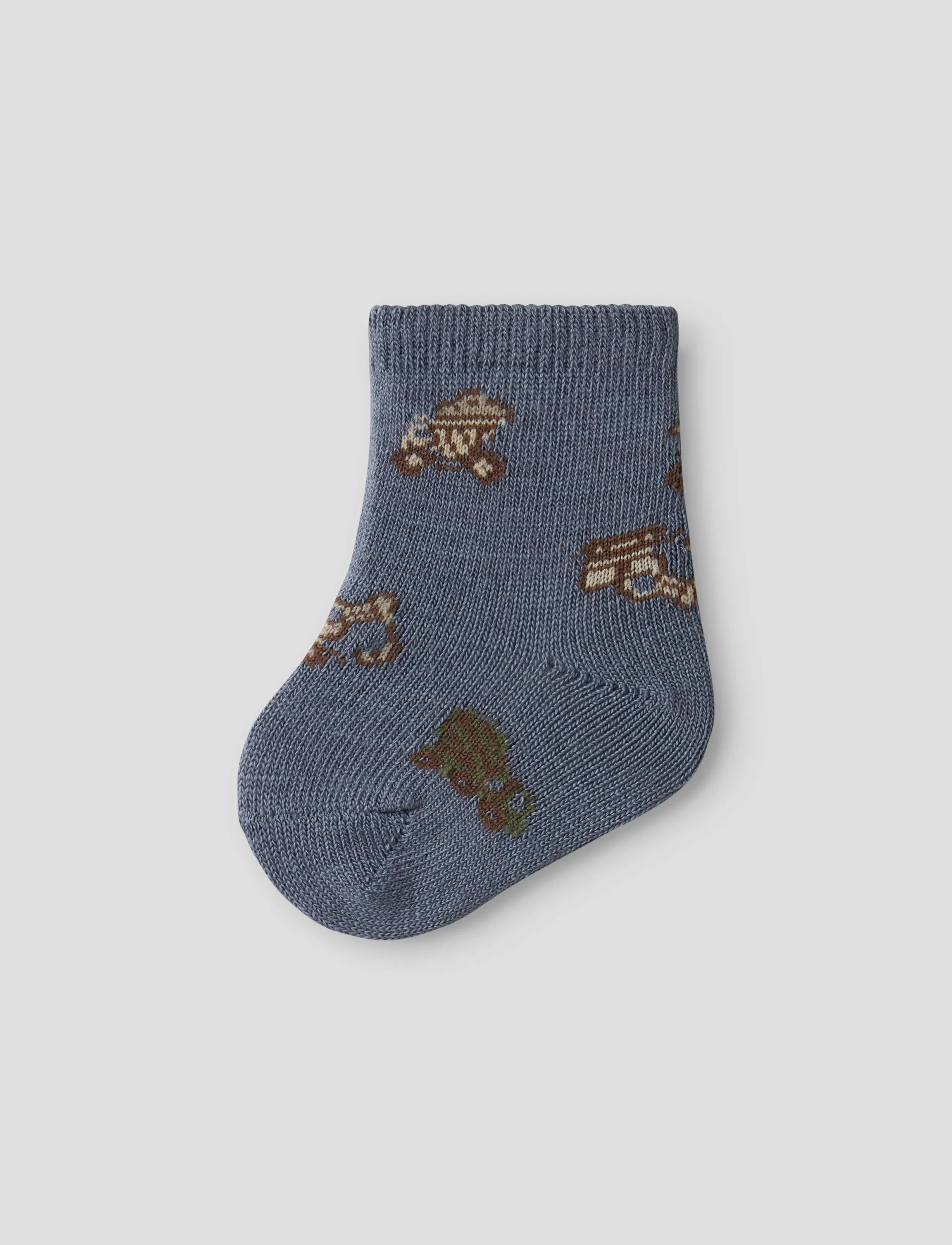 name it - NBMWAK WO/BL 4P SOCK - folkstone gray - 4