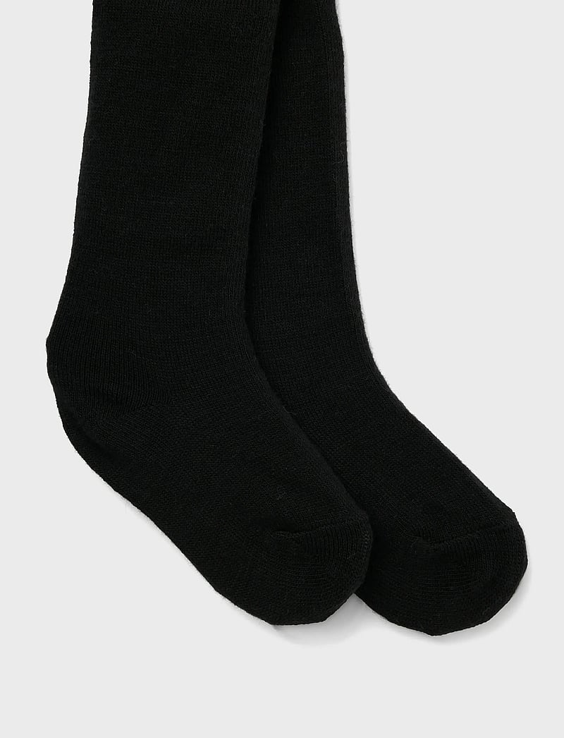 name it - NBMWAK WO/BL PANTYHOSE SOLID - sukkpüksid - black - 2