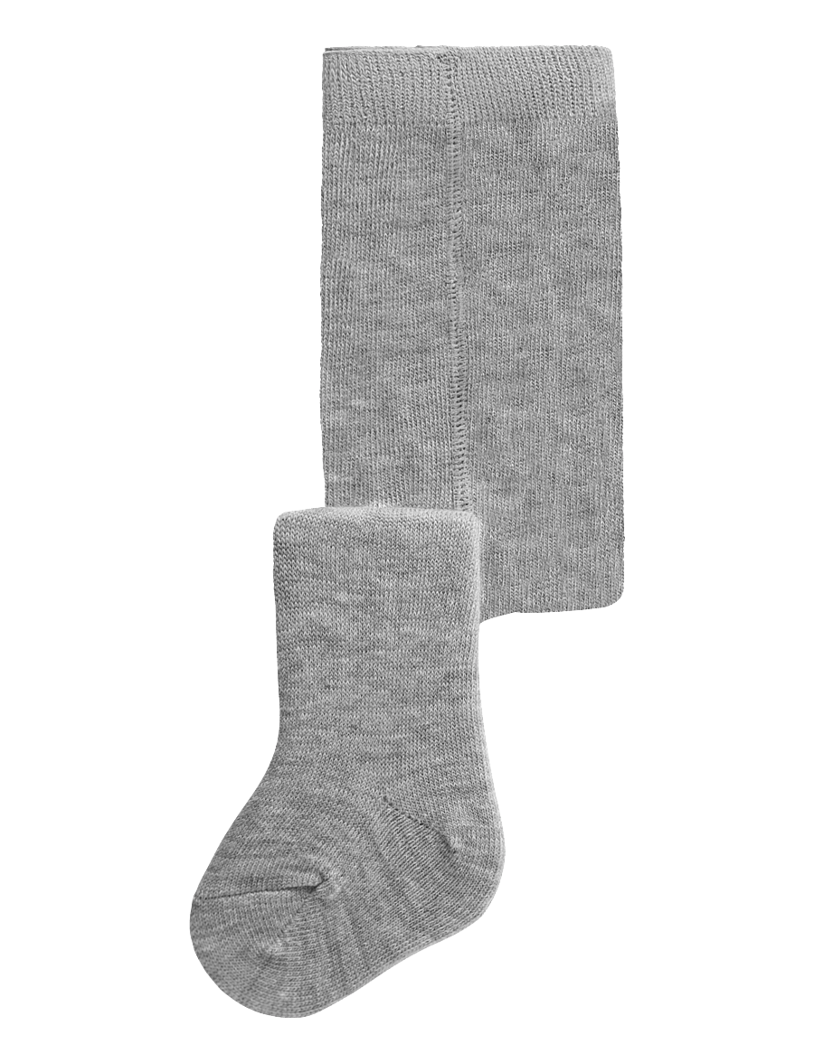 name it - NBMWAK WO/BL PANTYHOSE SOLID - strumpfhosen - grey melange - 0
