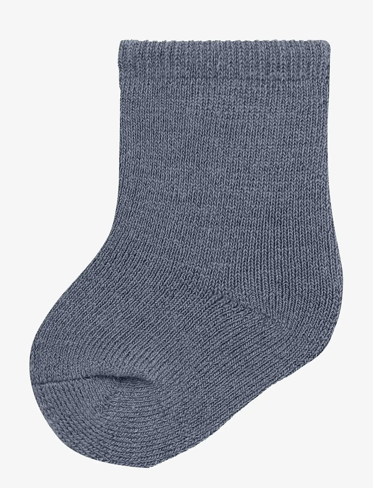 name it - NBMWAKSI WO/BL TERRY SOCK - baby-socken - folkstone gray - 0