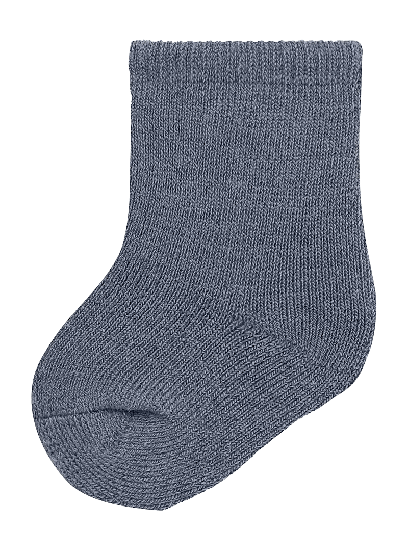 name it - NBMWAKSI WO/BL TERRY SOCK - baby-socken - folkstone gray - 0