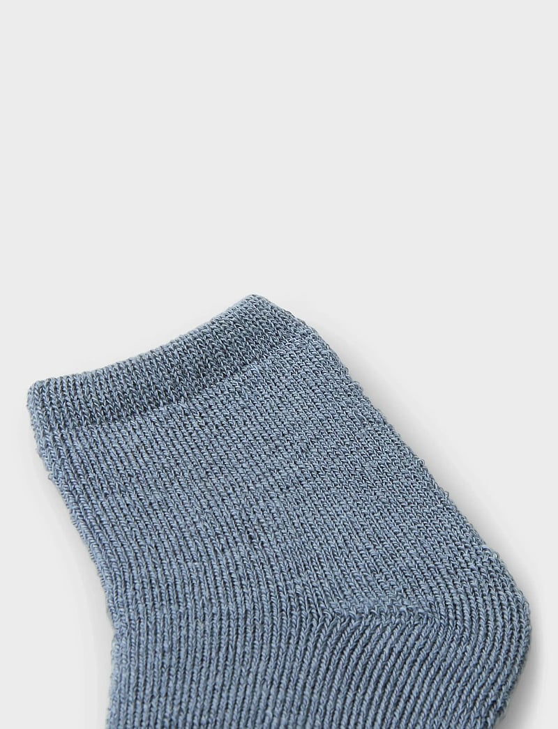 name it - NBMWAKSI WO/BL TERRY SOCK - baby-socken - folkstone gray - 1