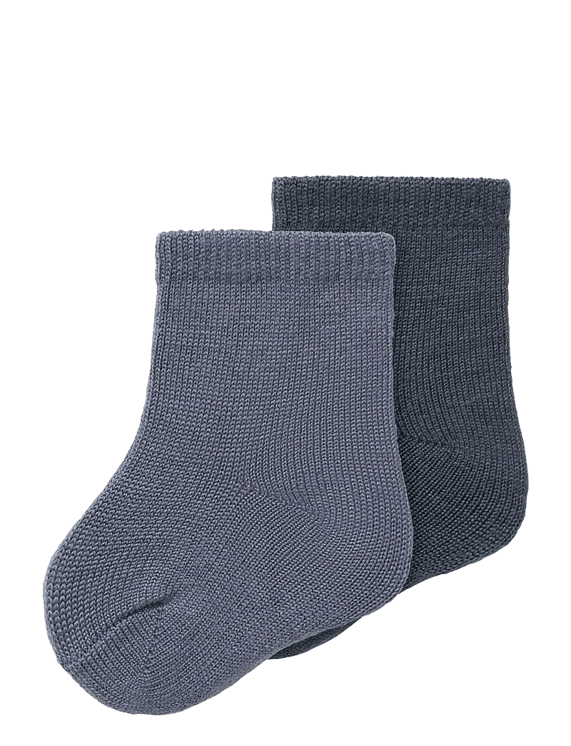 name it - NBMWAKTA WO/VI 2P SOCK - strømper - folkstone gray - 0