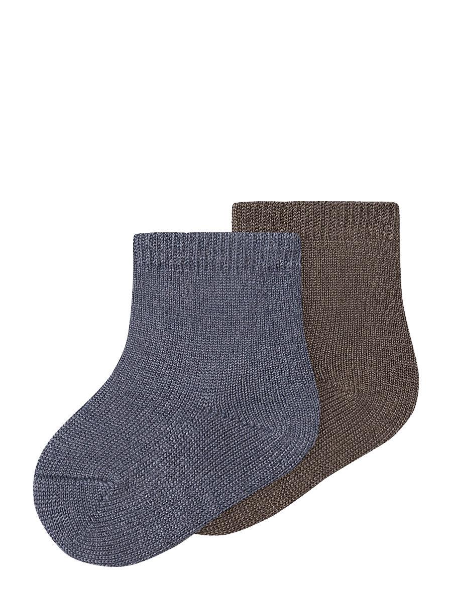 name it - NBMWAKTA WO/VI 2P SOCK - strømper - folkstone gray - 0