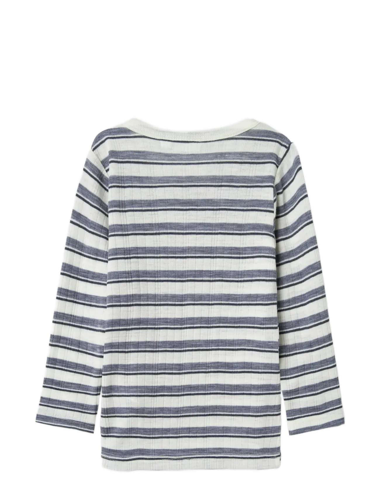 name it - NMMWANG WOOL NEEDLE LS TOP - langärmelig - folkstone gray - 2