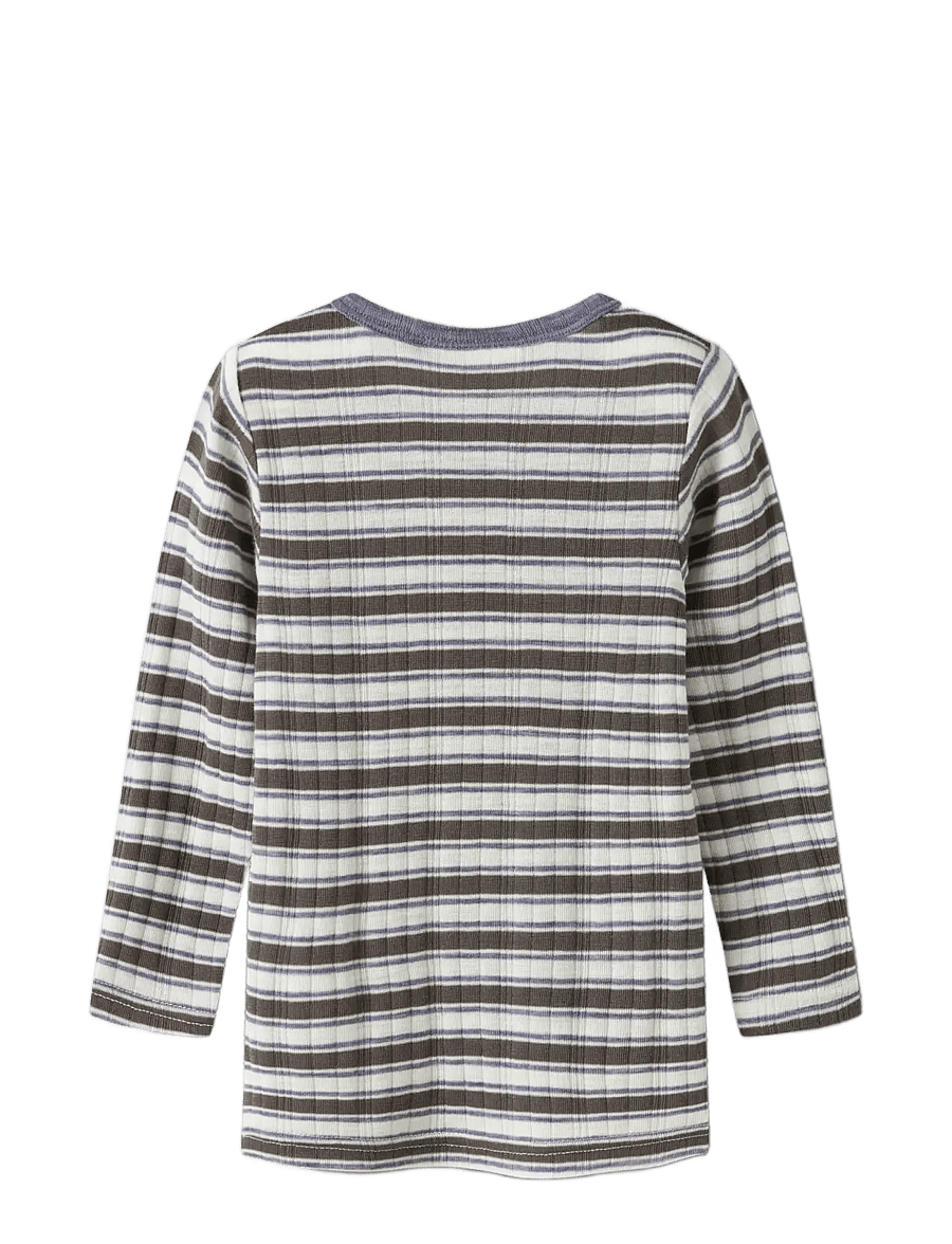 name it - NMMWANG WOOL NEEDLE LS TOP - langärmelig - snow white - 1