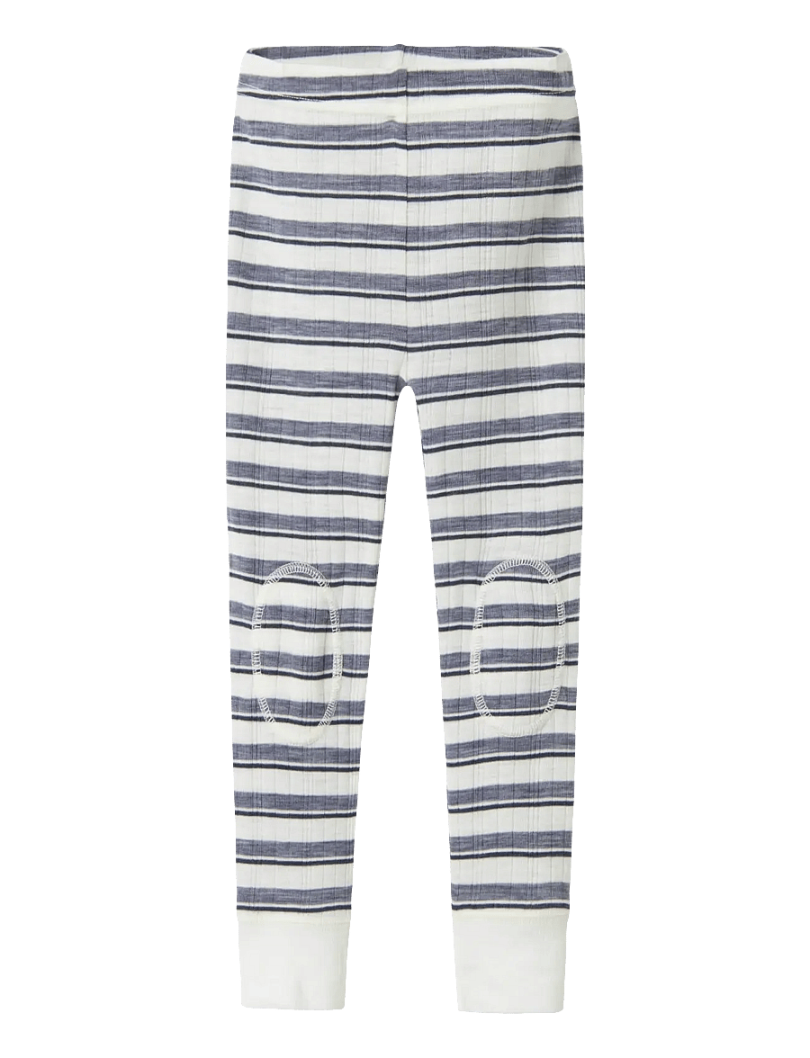 name it - NMMWANG WOOL NEEDLE LONGJOHN - base layer baby - folkstone gray - 0