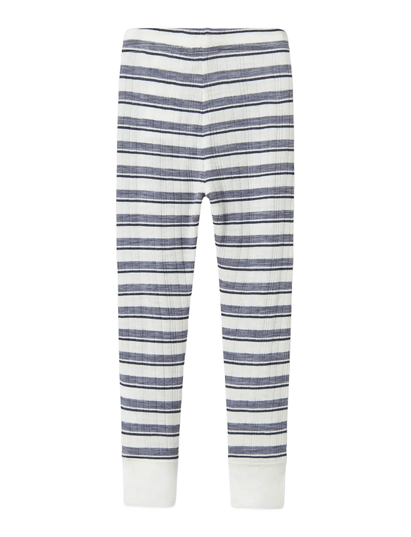 name it - NMMWANG WOOL NEEDLE LONGJOHN - base layer baby - folkstone gray - 1