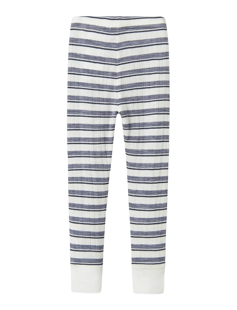 name it - NMMWANG WOOL NEEDLE LONGJOHN - base layer baby - folkstone gray - 1