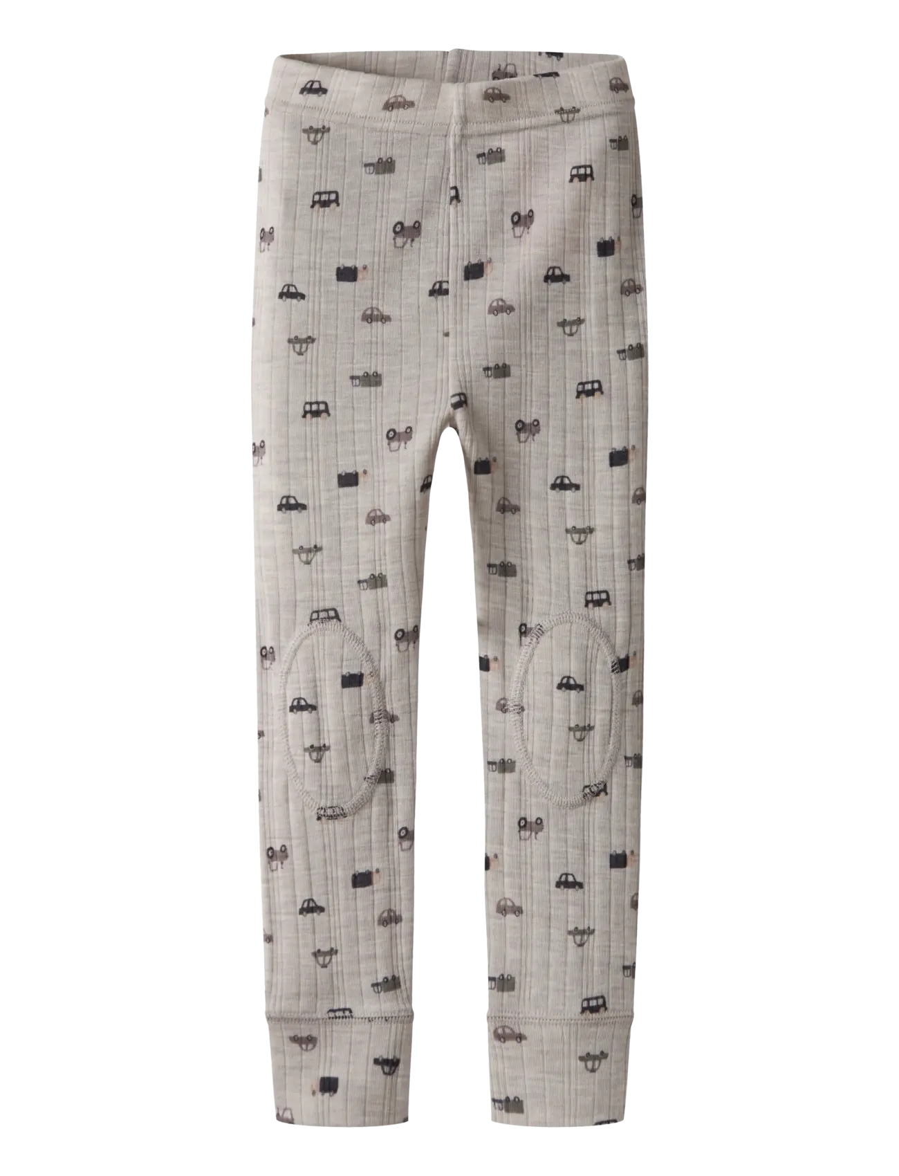 NMMWANG WOOL NEEDLE LONGJOHN NOOS - NACREOUS CLOUD