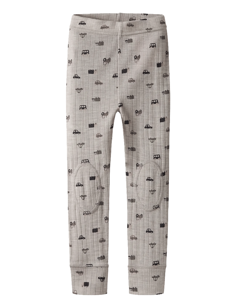 name it - NMMWANG WOOL NEEDLE LONGJOHN - base layer baby - nacreous cloud - 0