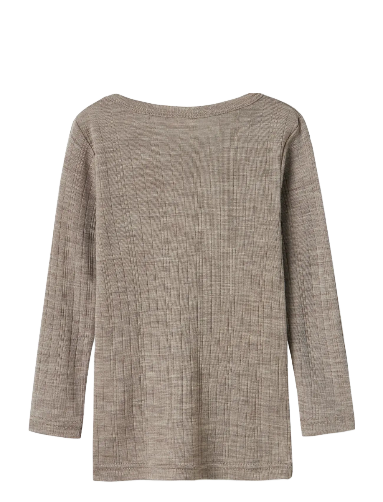 name it - NMMWANG WOOL NEEDLE LS TOP SOLID NOOS - långärmade t-shirts - satellite - 2
