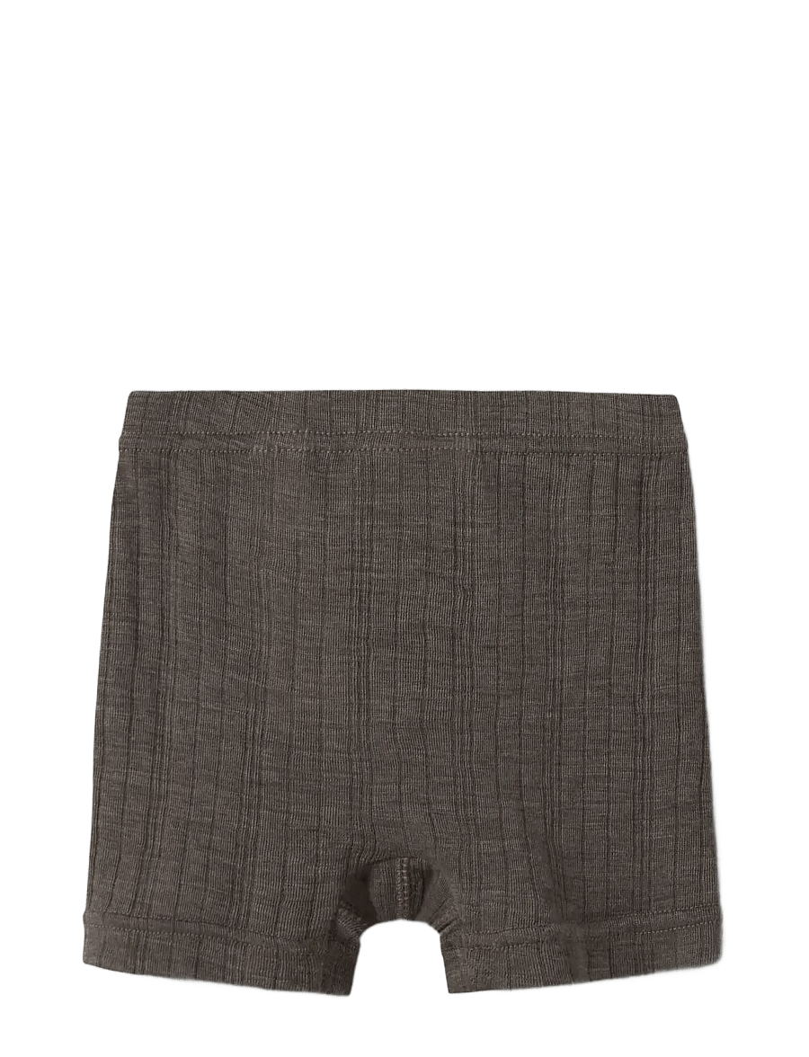name it - NMMWANG WOOL NEEDLE BOXER - aluspüksid - morel - 1