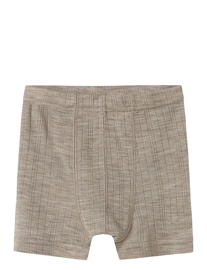 name it - NMMWANG WOOL NEEDLE BOXER - underbukser - satellite - 0