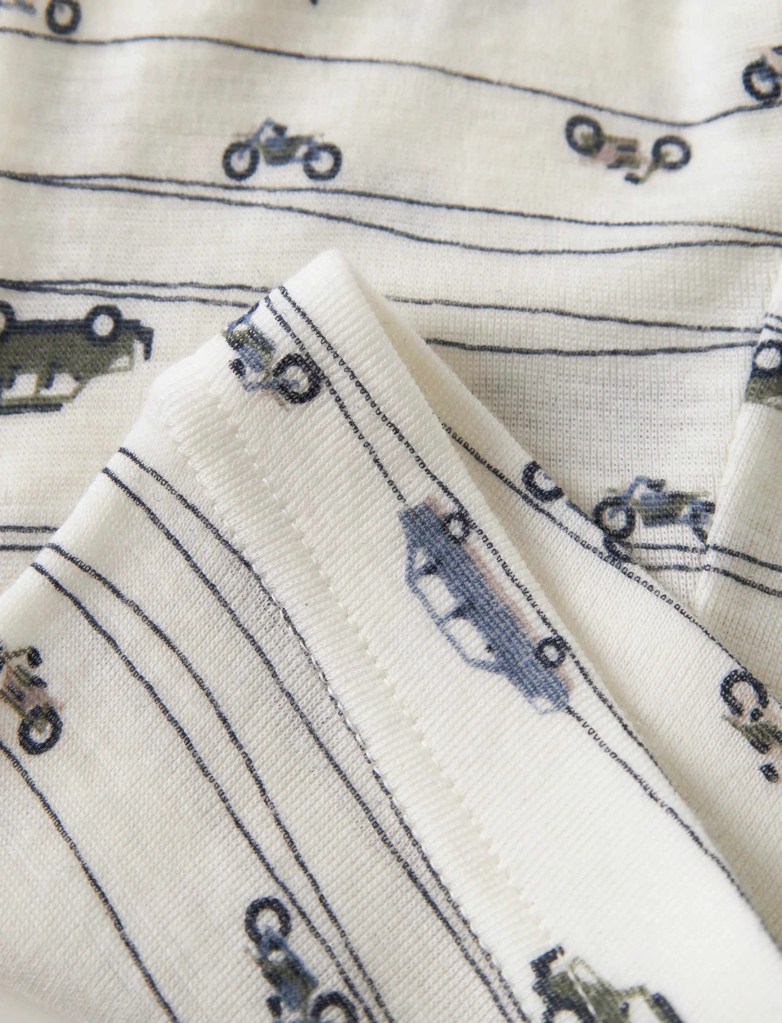 name it - NMMWANG WOOL RIB LONGJOHN AOP NOOS - base layer baby - snow white - 1