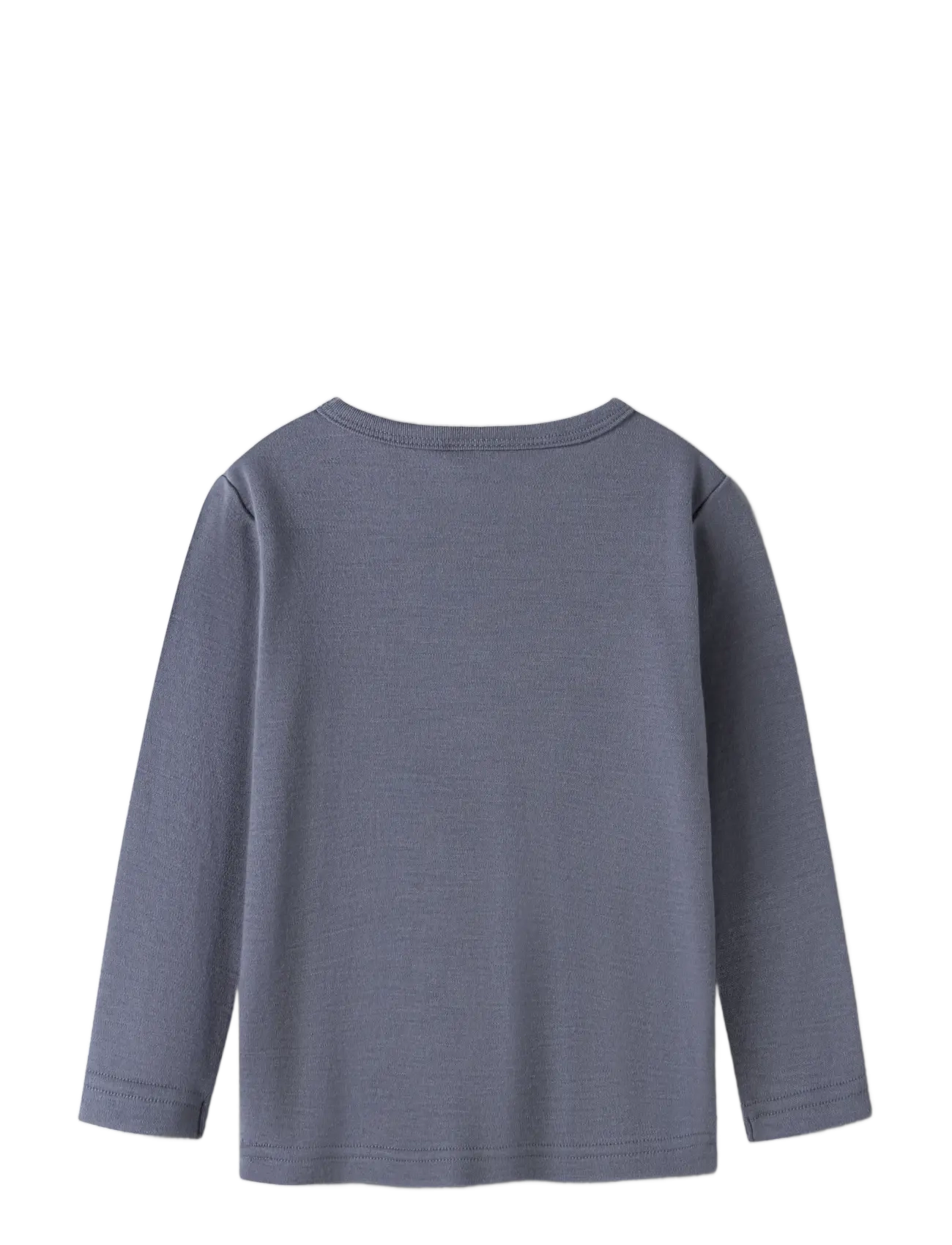 name it - NMMWILLITUS WOOL LS TOP NOOS - langærmede t-shirts - folkstone gray - 1