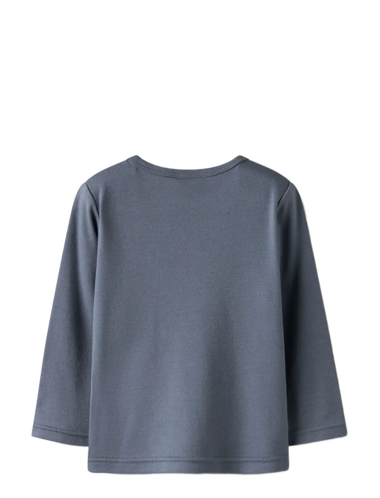name it - NMMWILLITUS WOOL LS TOP - langærmede t-shirts - folkstone gray - 1