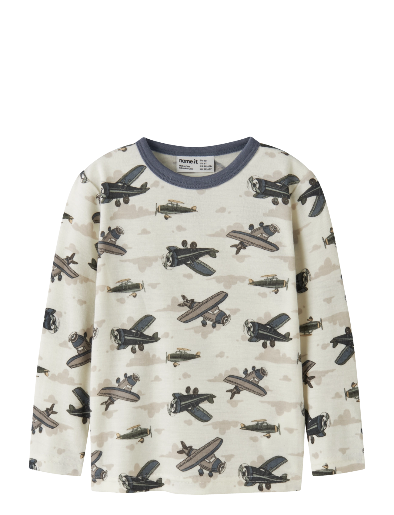 name it NMMWILLITUS WOOL LS TOP - Alles anzeigen - SNOW WHITE / white