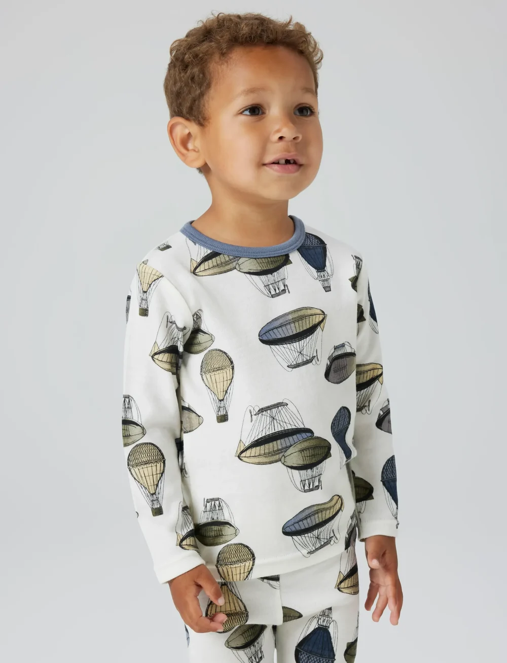 name it - NMMWILLITUS WOOL LS TOP NOOS - langærmede t-shirts - snow white - 0