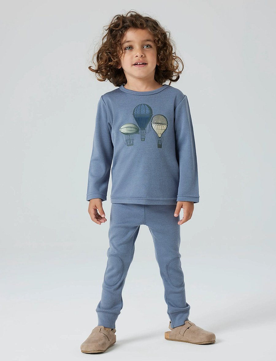 name it - NMMWILLITUS WOOL LONGJOHN - funkionsunterwäsche - hosen - folkstone gray - 5