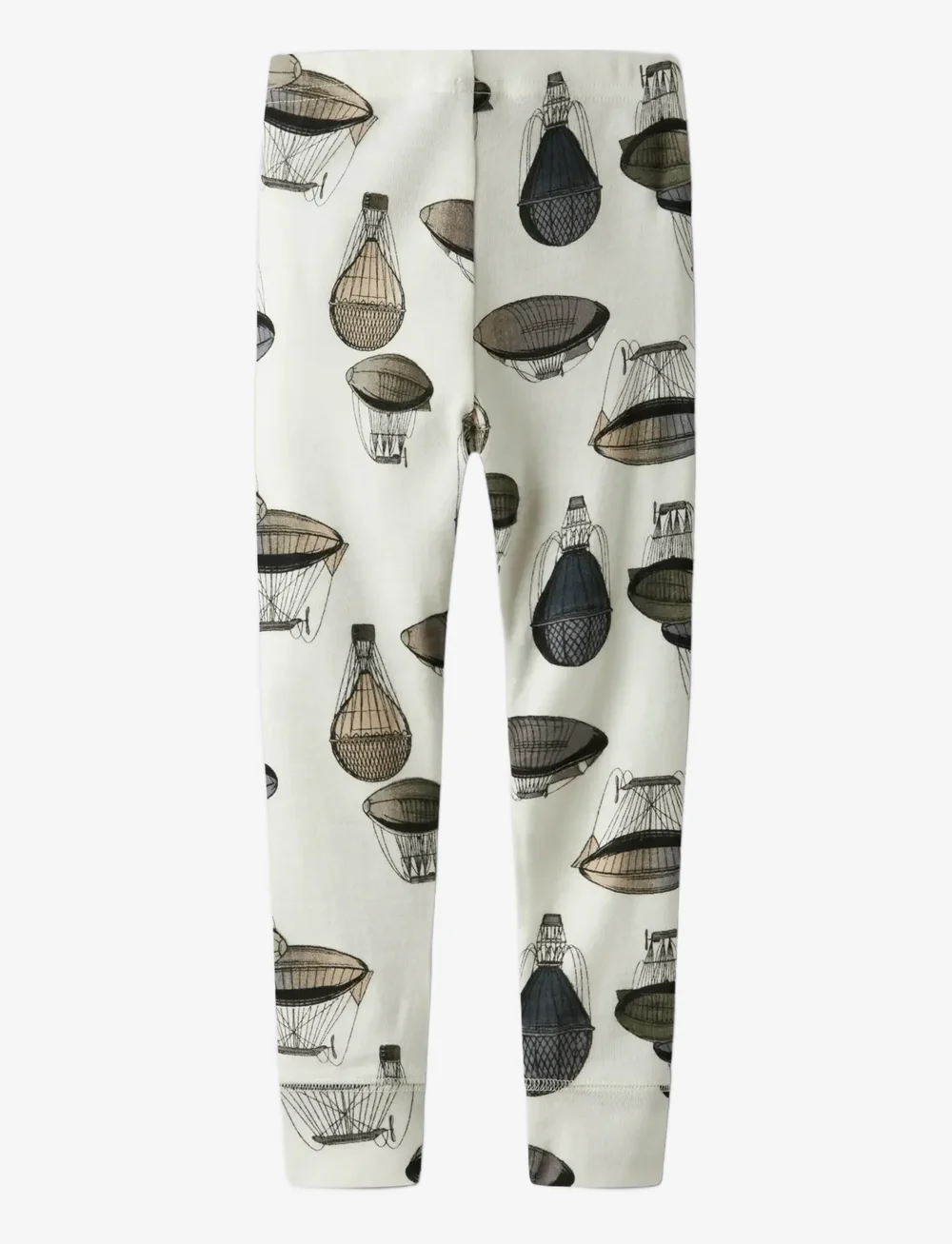 name it - NMMWILLITUS  WOOL LONGJOHN NOOS - undertøy baby - snow white - 2