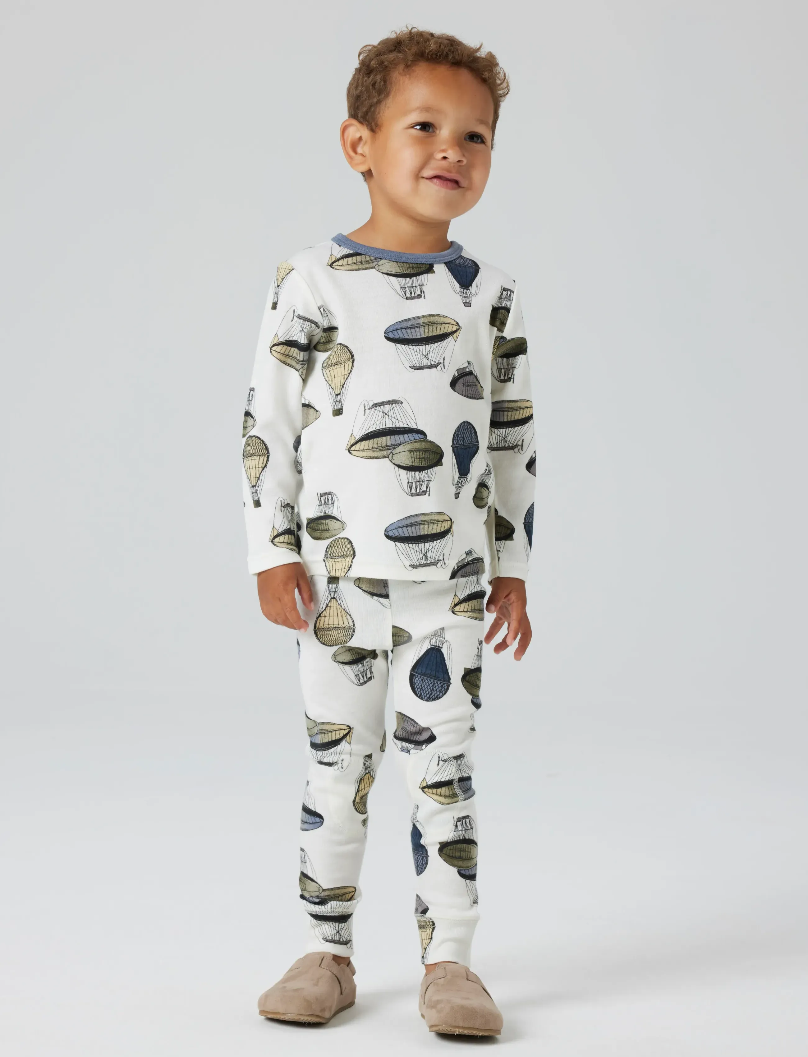 name it Nmmwillitus Wool Longjohn, 98, Multi/patterned, Underdele > Leggings, Børn