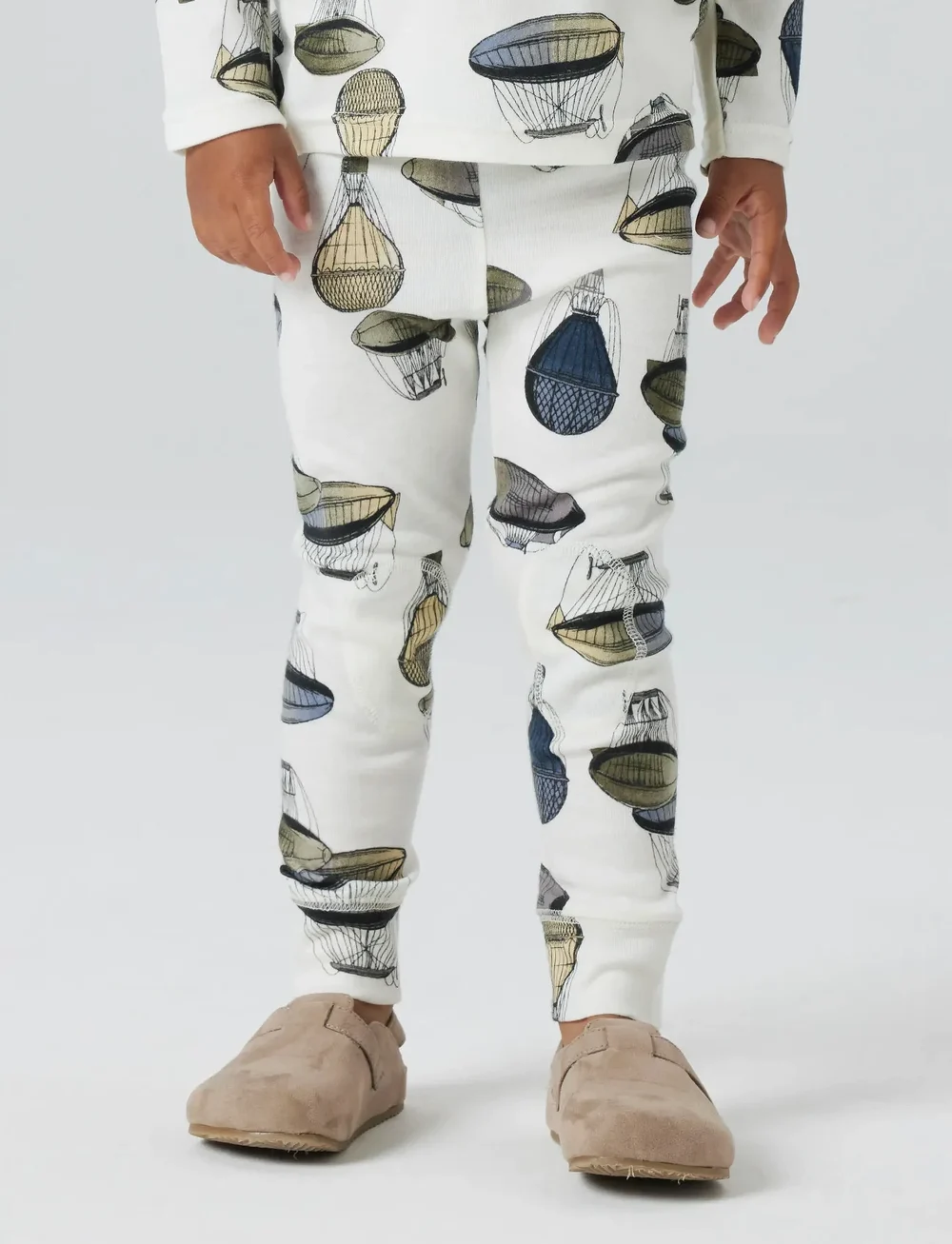 name it - NMMWILLITUS  WOOL LONGJOHN NOOS - undertøy baby - snow white - 4