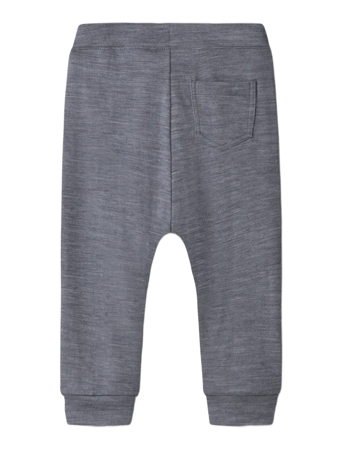 name it - NMMWESSO WOOL SWE PANT - folkstone gray - 1