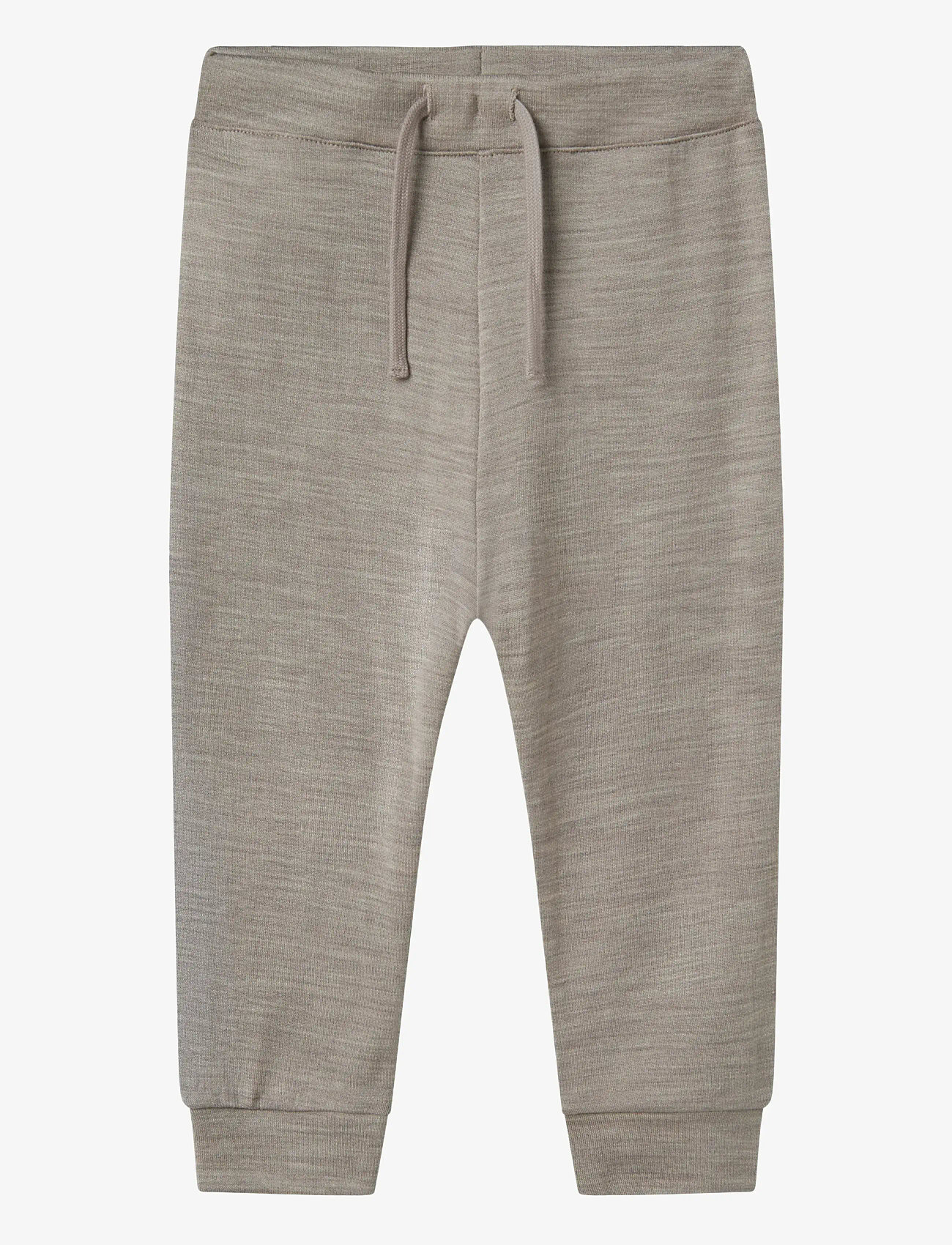 name it - NMMWESSO WOOL SWE PANT - byxor - satellite - 1