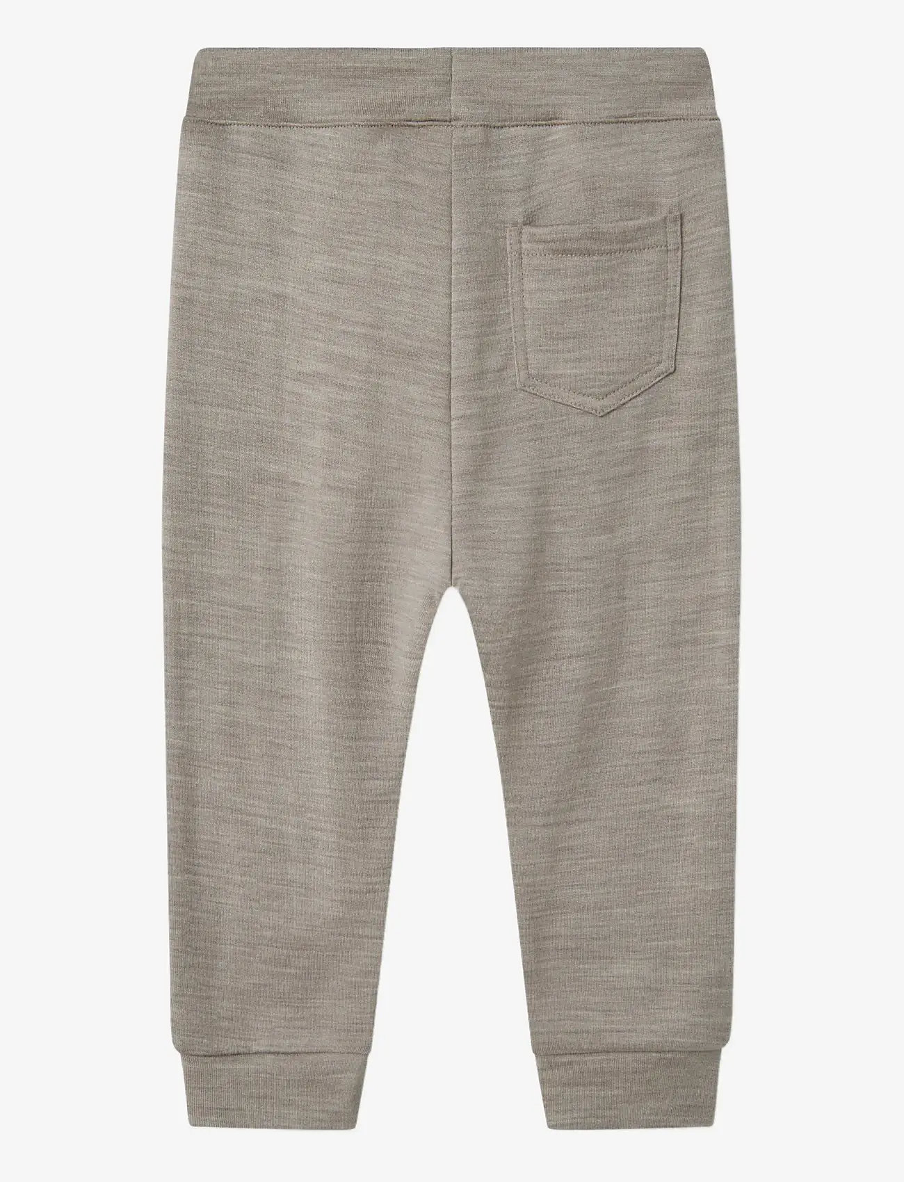 name it - NMMWESSO WOOL SWE PANT - byxor - satellite - 2