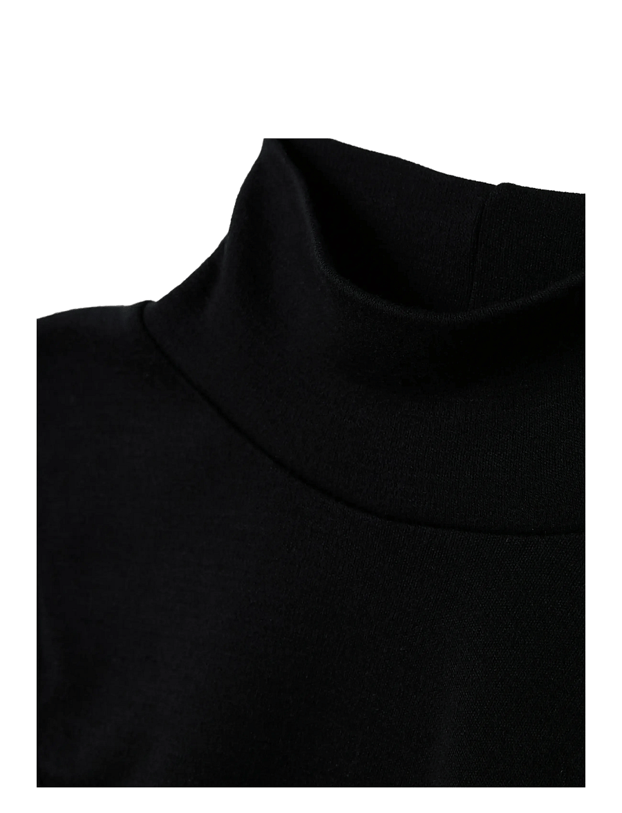 name it - NMMWILLIT WOOL NECKWARMER - black - 3