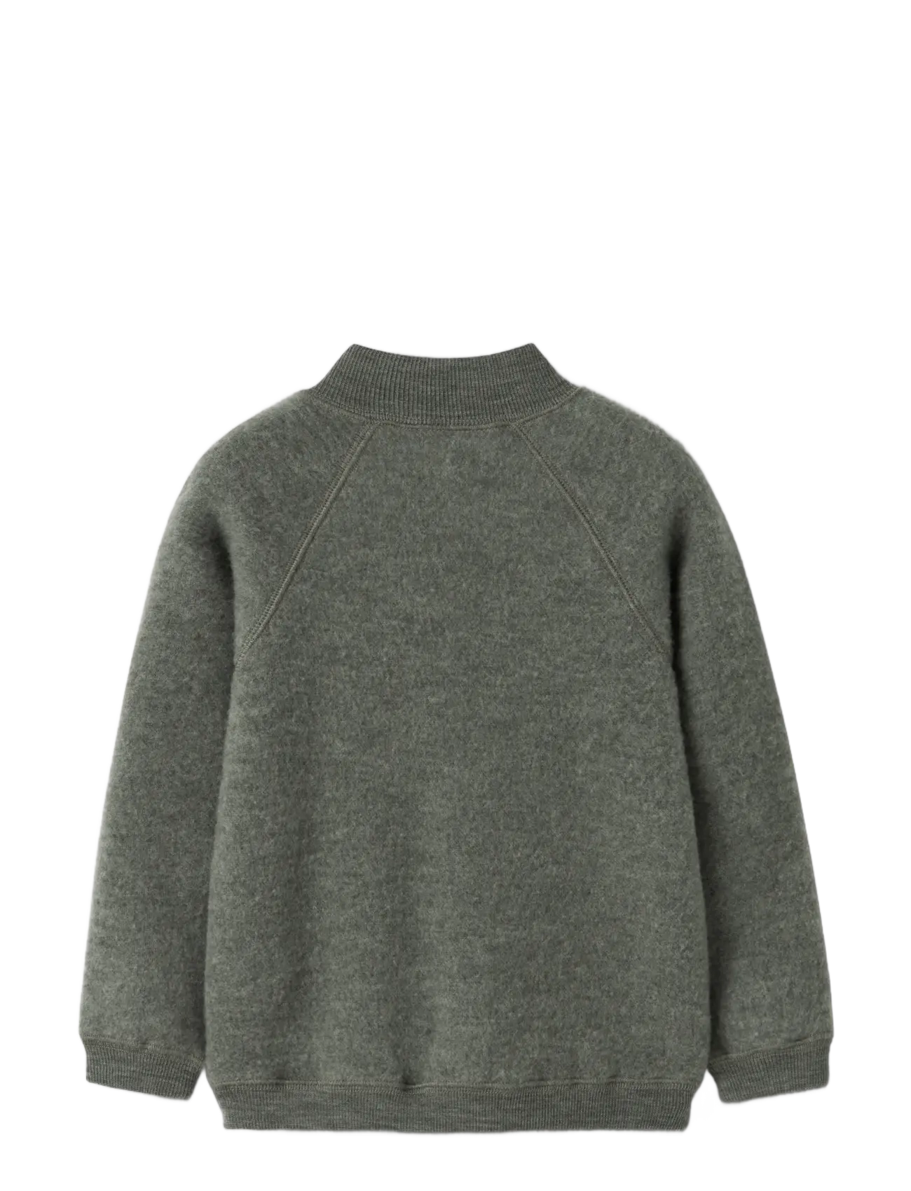 name it - NMMWMINO WOOL BRUSHED LS CARD - mulled basil - 1