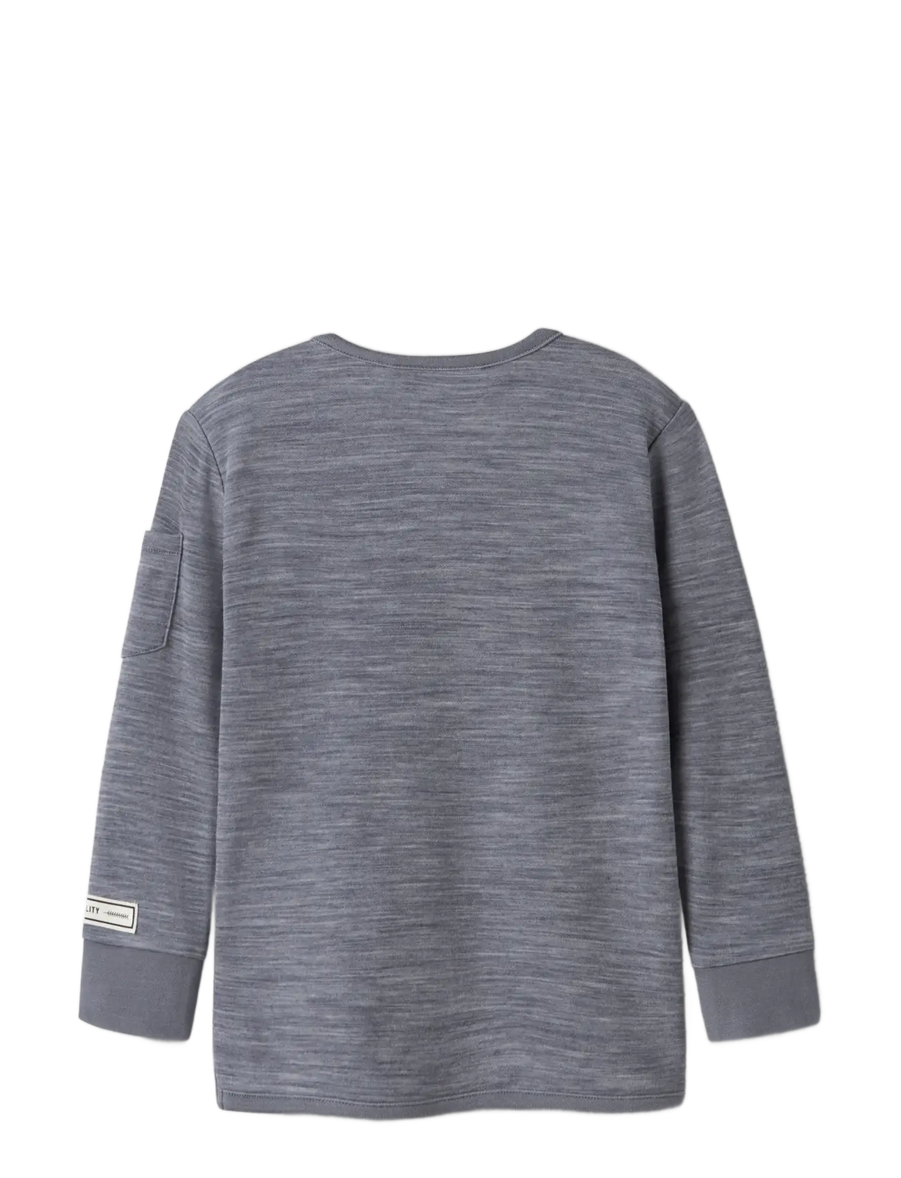 name it - NMMWYLA WO/VI LS TOP - folkstone gray - 2