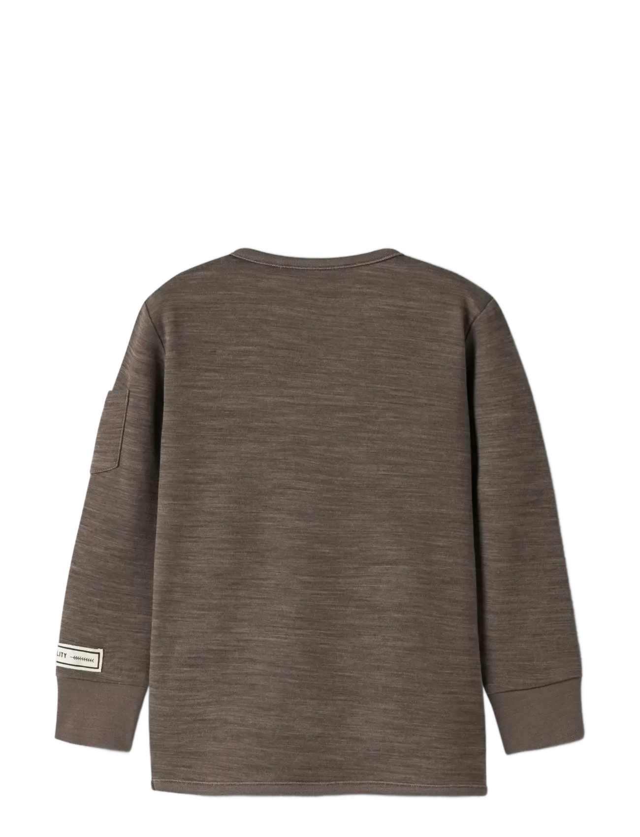 name it - NMMWYLA WO/VI LS TOP - langärmelig - morel - 1