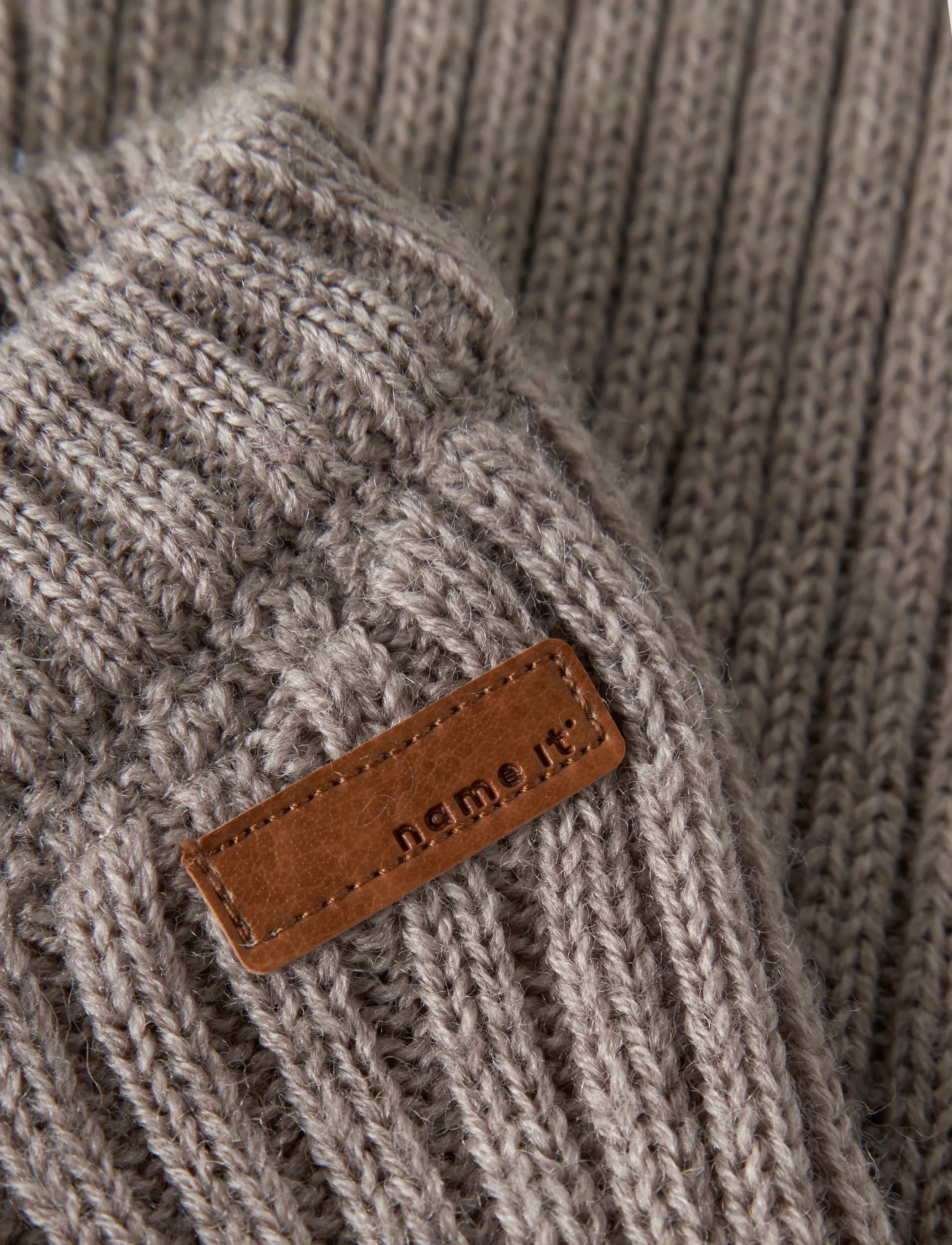 name it - NMMWRISS WOOL KNIT LONGJOHN - base layer baby - satellite - 5