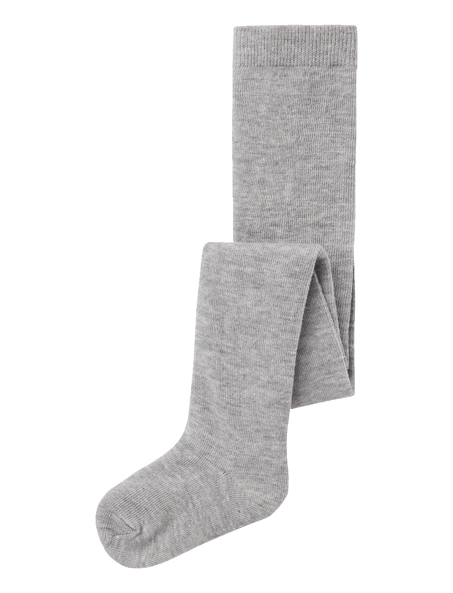 name it - NMMWAK WO/BL PANTYHOSE SOLID - strumpfhosen - grey melange - 0