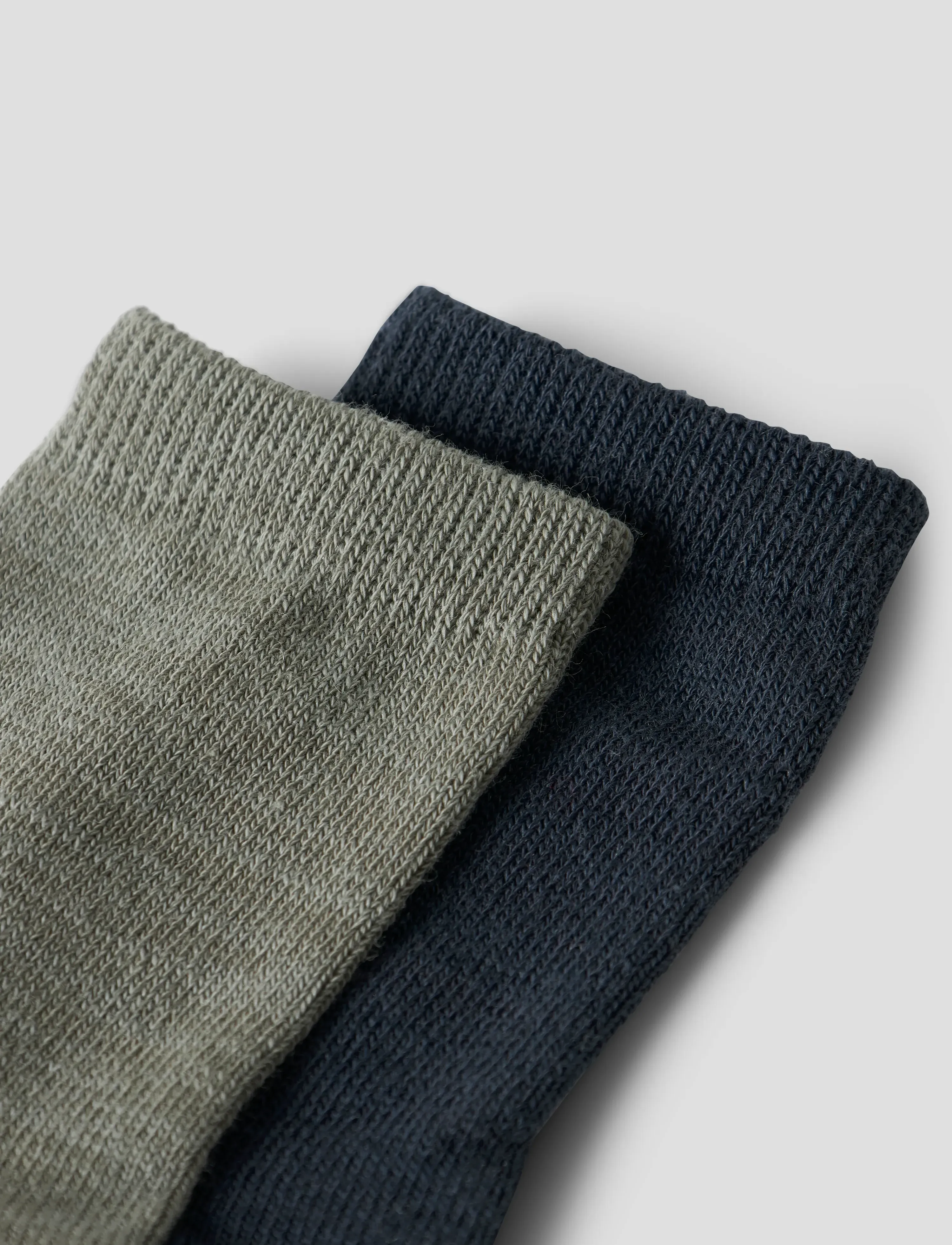 name it - NMMWAK WO/BL 2P SOCK W/NON SKID - skridsikre sokker - dried sage - 1