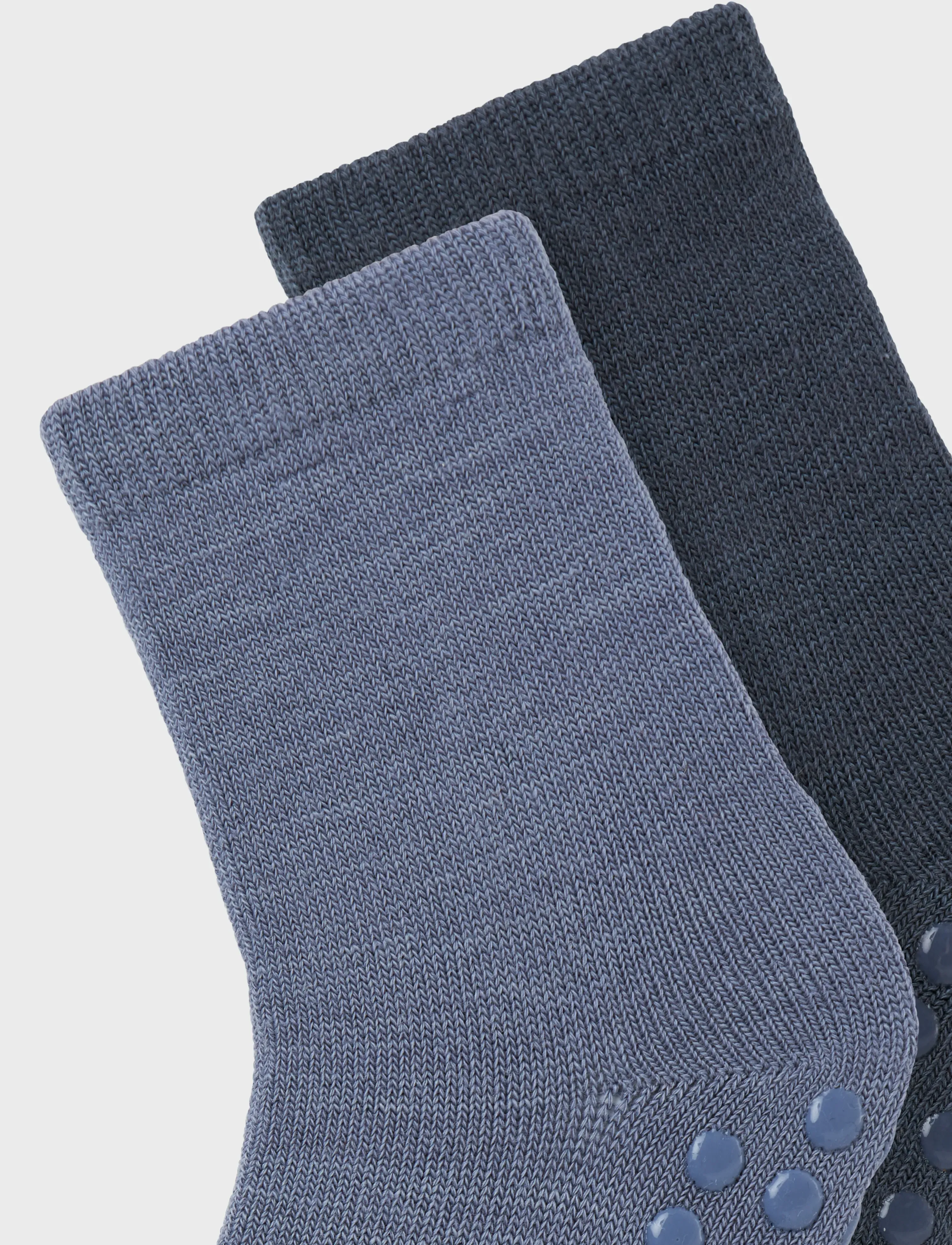 name it - NMMWAK WO/BL 2P SOCK W/NON SKID - anti-rutsch socken - folkstone gray - 2