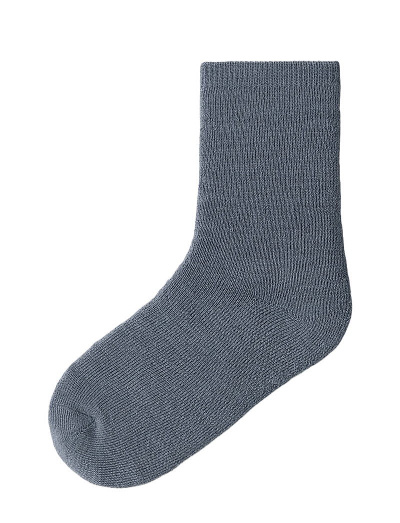 name it - NMMWAKSI WO/BL TERRY SOCK - strømper - folkstone gray - 0