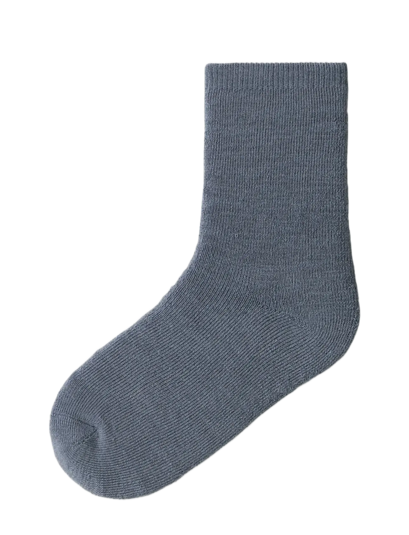 name it NMMWAKSI WO/BL TERRY SOCK - Wolle - FOLKSTONE GRAY / grey
