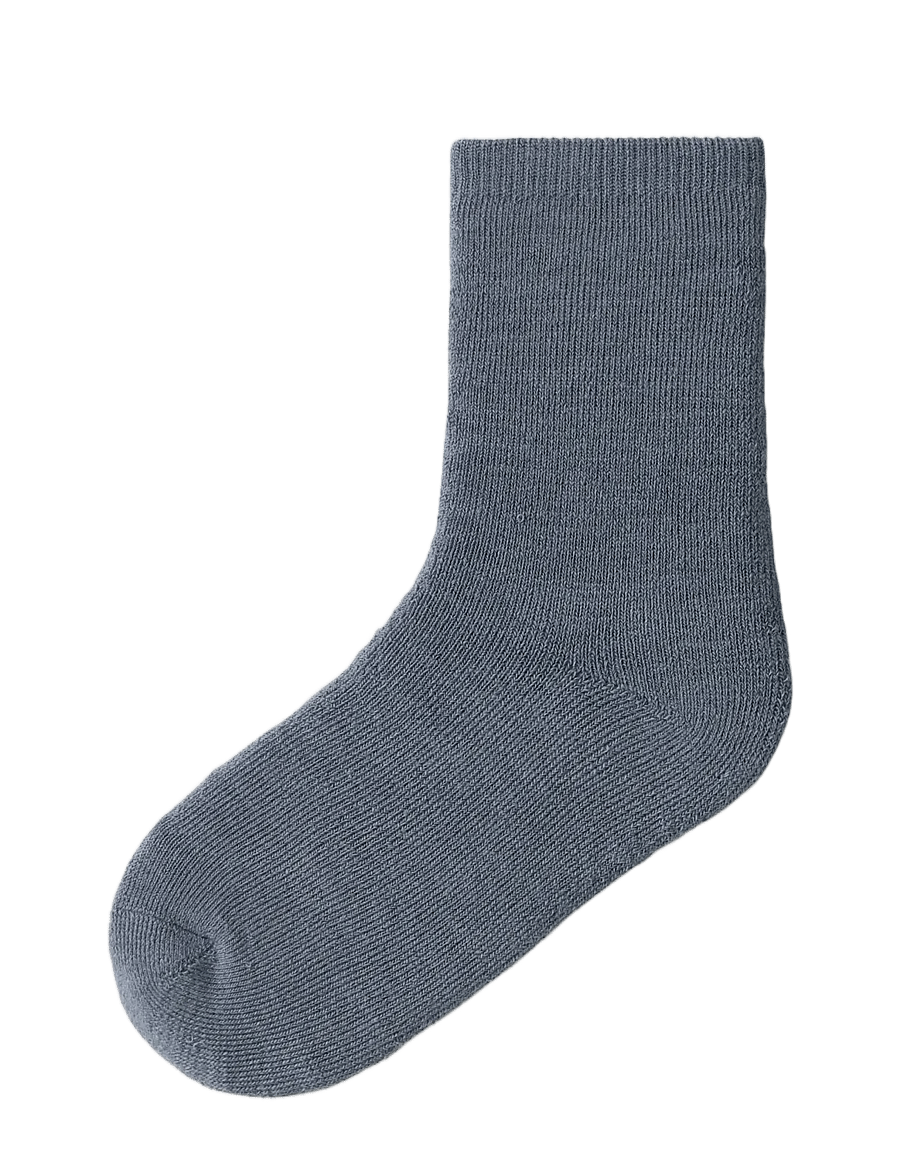 name it - NMMWAKSI WO/BL TERRY SOCK - strümpfe - folkstone gray - 1