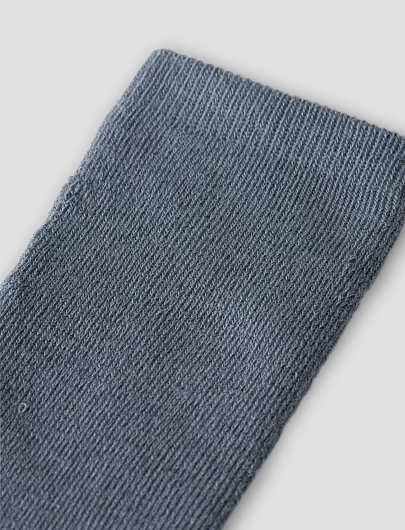 name it - NMMWAKSI WO/BL TERRY SOCK - strømper - folkstone gray - 1