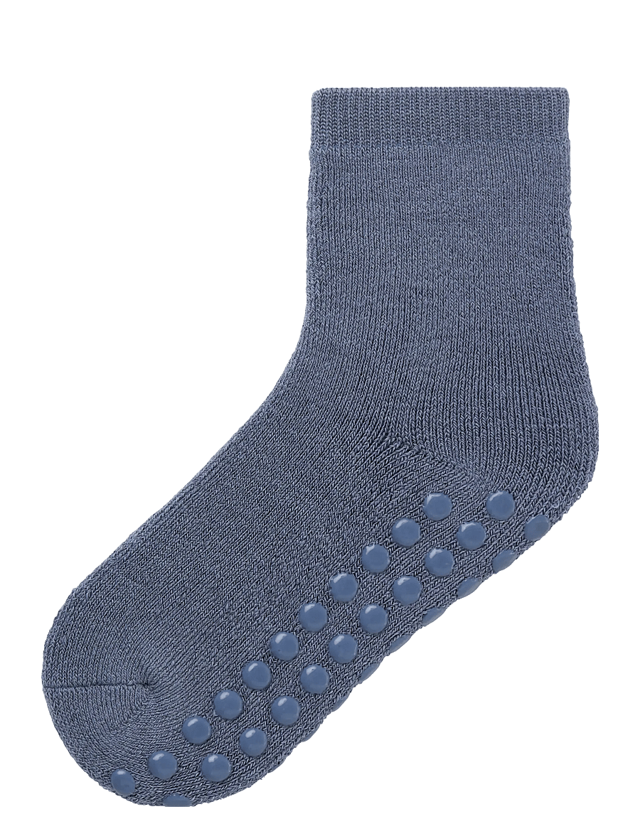 name it - NMMWAKSI WO/BL TERRY SOCK W/NON SKID - libisemisvastased sokid - folkstone gray - 1