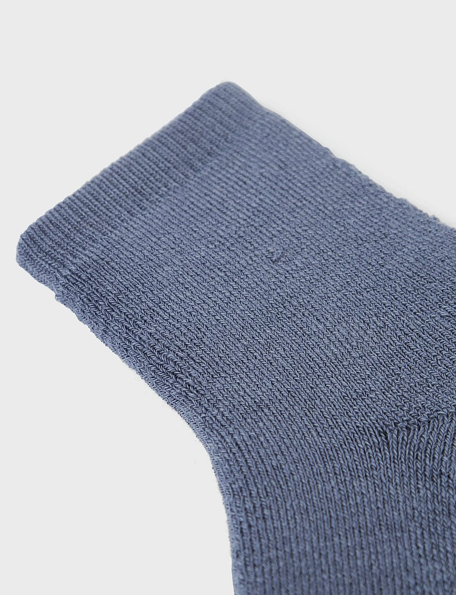 name it - NMMWAKSI WO/BL TERRY SOCK W/NON SKID - libisemisvastased sokid - folkstone gray - 0