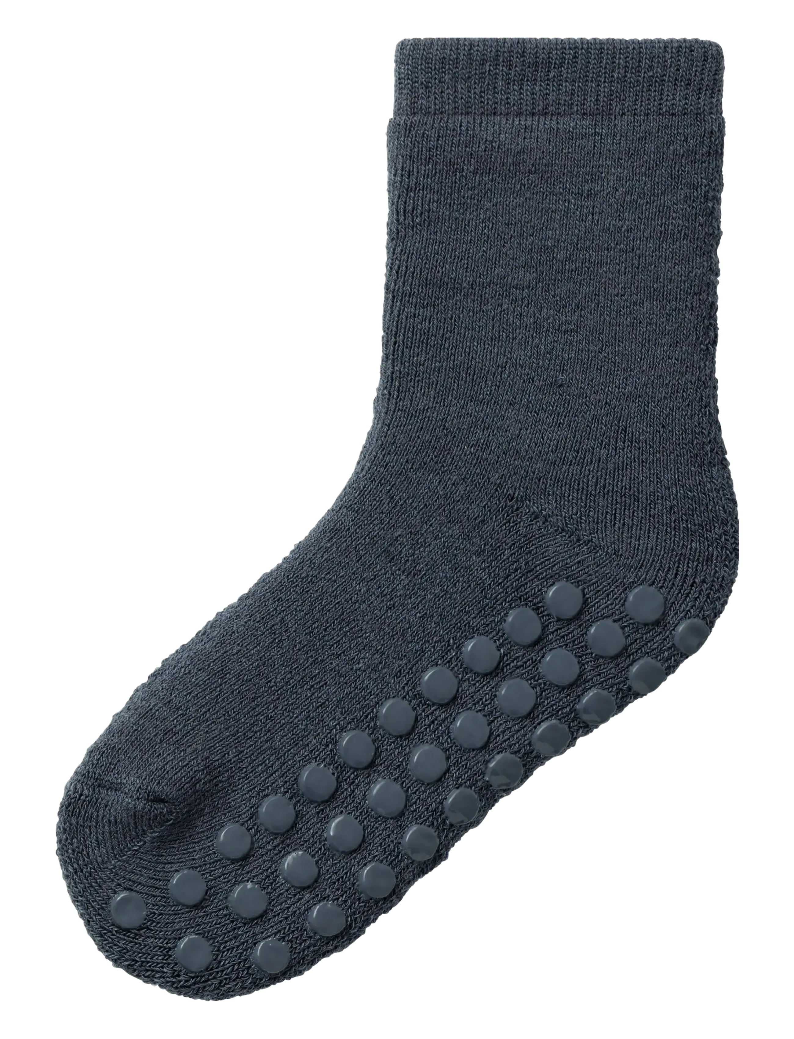name it NMMWAKSI WO/BL TERRY SOCK W/NON SKID - Strumpor & Tights - OMBRE BLUE / blue