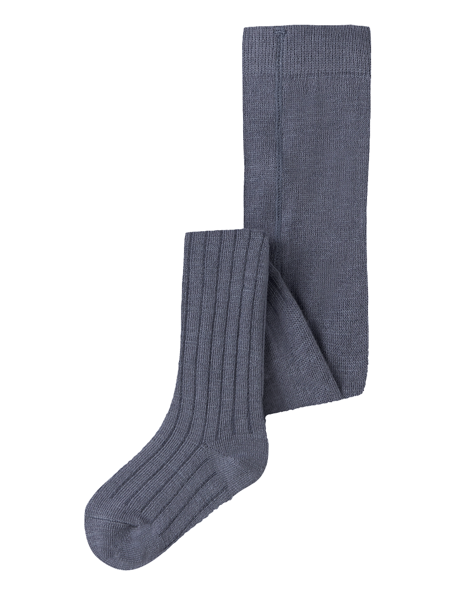 name it - NMMWAKMA WO/BL STRUCTURE PANTYHOSE - strumpfhosen - folkstone gray - 0